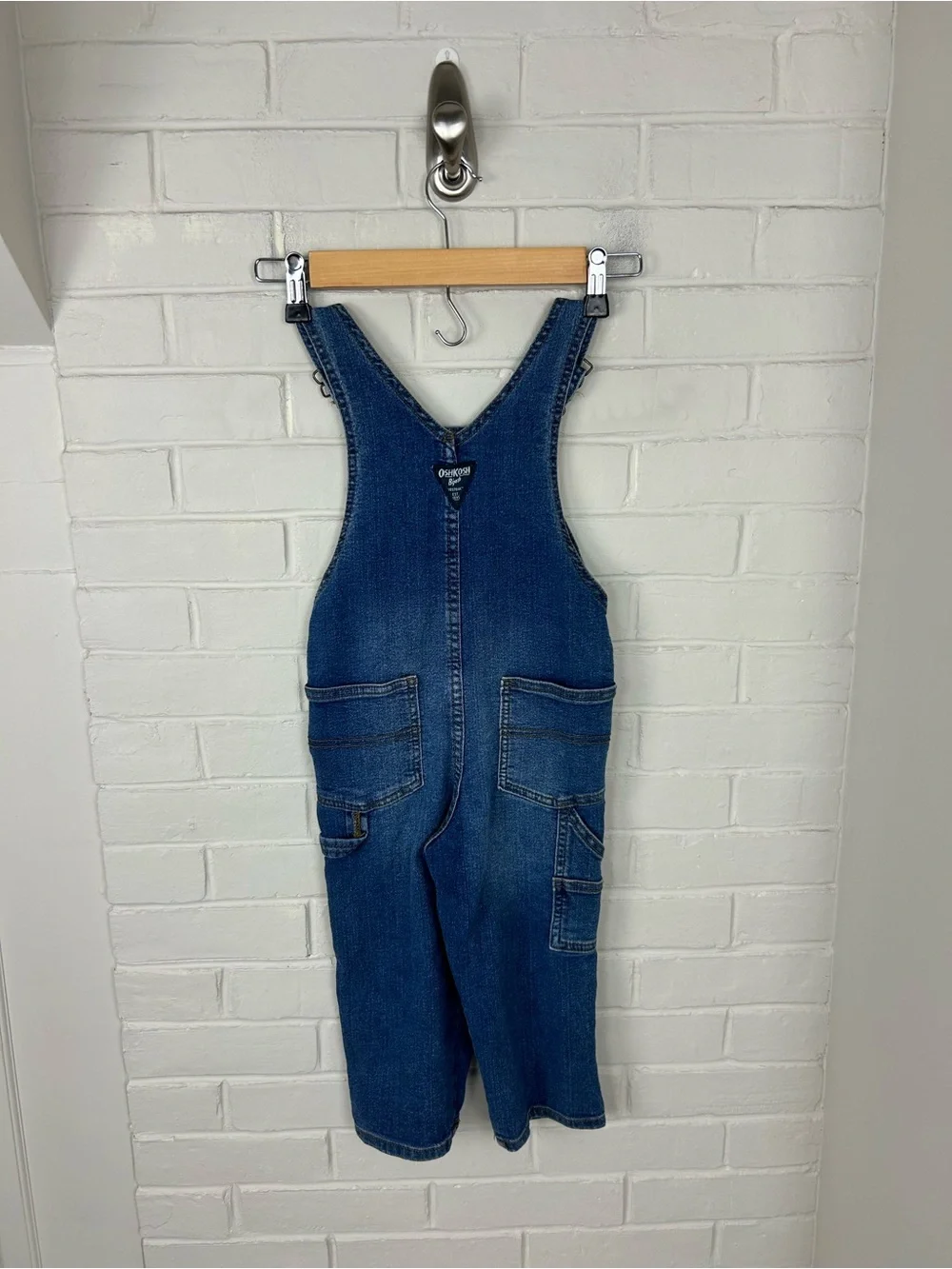 OshKosh B’Gosh Kids Denim Overalls Size 3T